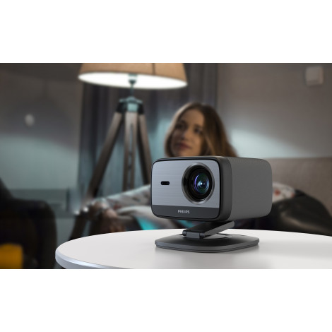 Philips | NeoPix 450 Smart | Full HD (1920x1080) | 500 ANSI lumens | Dark Grey | Smart Projector | Wi-Fi