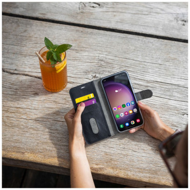 Fixed Opus | Book Case | Xiaomi | 15 Ultra | Leather | Black