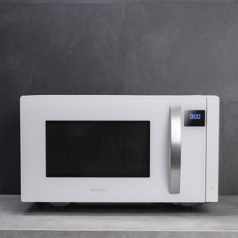 Cecotec Microwave Oven | GrandHeat 2300 Flatbed Touch White | Free standing | 23 L | 800 W | White