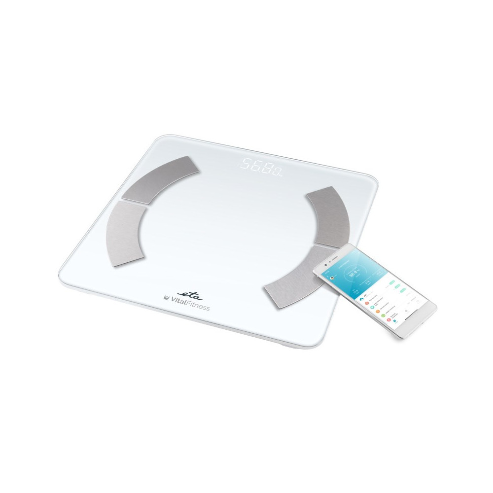 ETA Personal Scale | ETA277990000 Vital Fitness | Maximum weight (capacity) 180 kg | Accuracy 100 g | Body Mass Index (BMI) meas