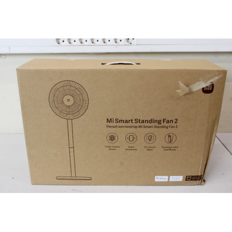 SALE OUT. Xiaomi Mi Smart Standing Fan 2 EU | Xiaomi Mi Smart Standing Fan | 2 | Stand Fan | DAMAGED PACKAGING | White | Oscilla