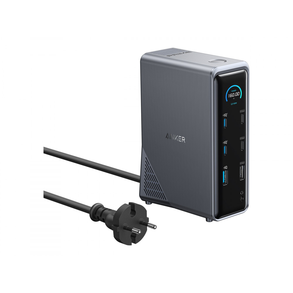 Anker Prime Charging Docking Station 160W, Black | Anker