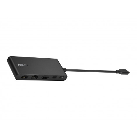 Asus Dual 4K USB-C Dock DC201 | Ethernet LAN (RJ-45) ports 1 | USB 3.0 (3.1 Gen 1) Type-C ports quantity 3 | HDMI ports quantity