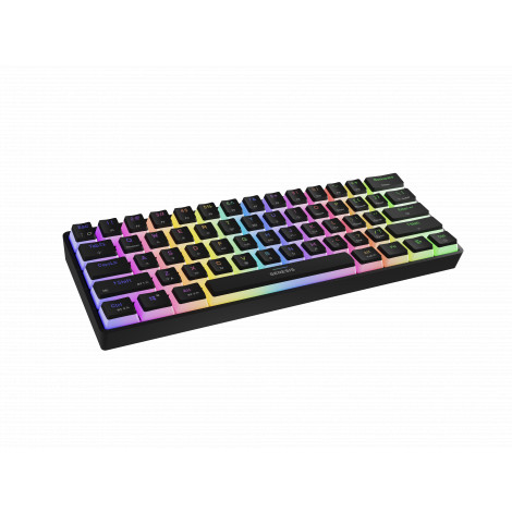 Genesis THOR 660 G2 | Gaming keyboard | Wireless/Wired | US | Black | 2.4 GHz, Bluetooth, USB | Linear