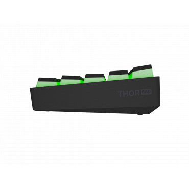 Genesis THOR 660 G2 | Gaming keyboard | Wireless/Wired | US | Black | 2.4 GHz, Bluetooth, USB | Linear