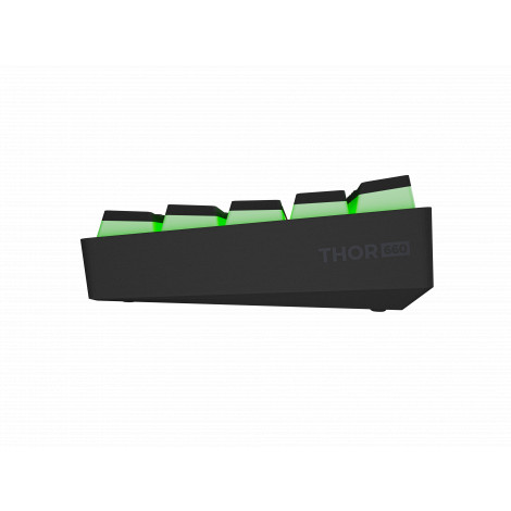 Genesis THOR 660 G2 | Gaming keyboard | Wireless/Wired | US | Black | 2.4 GHz, Bluetooth, USB | Linear