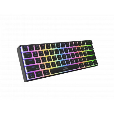 Genesis THOR 660 G2 | Gaming keyboard | Wireless/Wired | US | Black | 2.4 GHz, Bluetooth, USB | Linear
