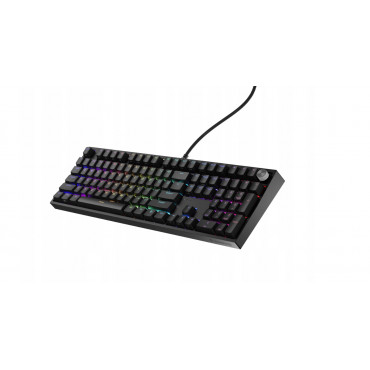 Genesis | THOR 404 | Wired | US | Black | USB Type-A | Gateron Yellow Pro