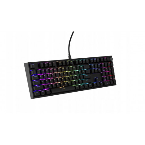 Genesis | THOR 404 | Wired | US | Black | USB Type-A | Outemu Peach Silent