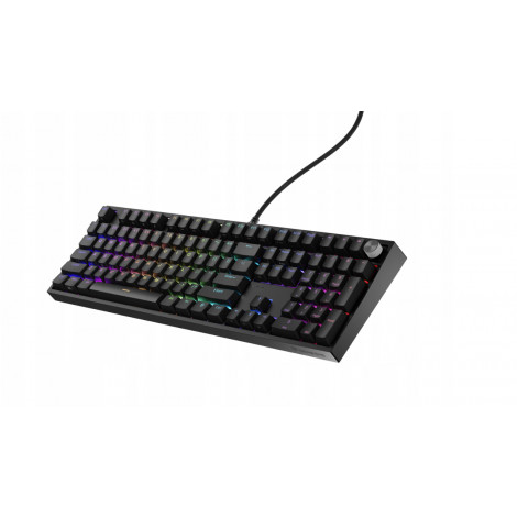 Genesis | THOR 404 | Wired | US | Black | USB Type-A | Outemu Peach Silent