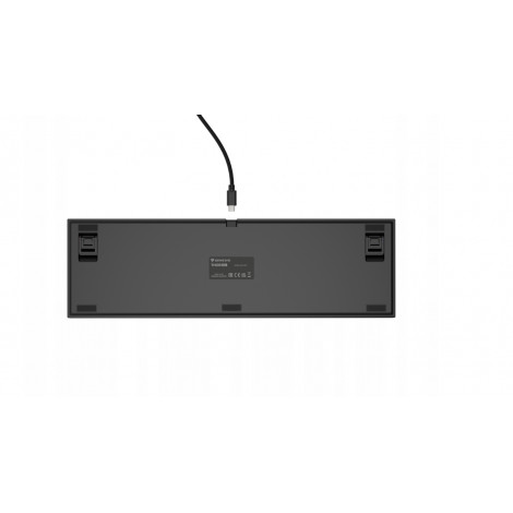 Genesis | THOR 404 | Wired | US | Black | USB Type-A | Outemu Peach Silent