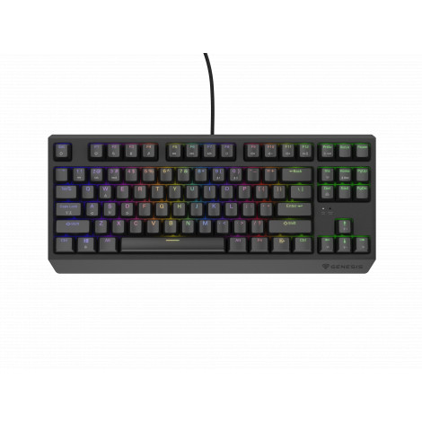 Genesis THOR 230 TKL | Mechanical Gaming Keyboard | Wired | US | Black | USB Type-A | Linear