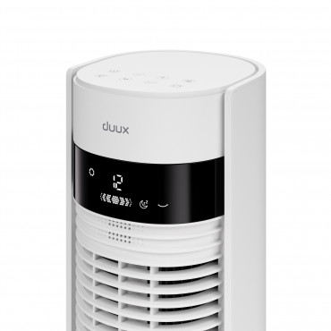 Duux Fan | Elevate | Tower Fan | White | Diameter 29 cm | Number of speeds 12 | Oscillation | 4-40 W