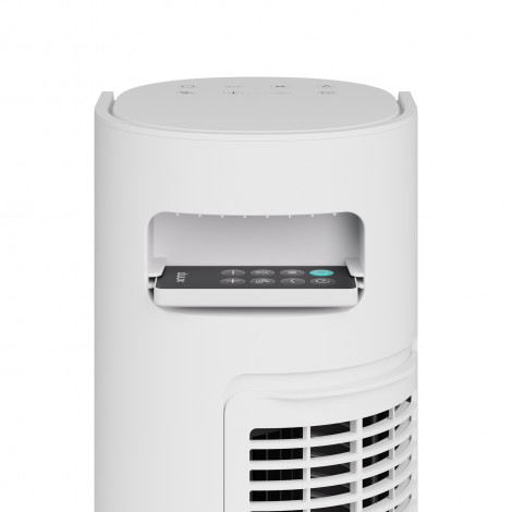 Duux Fan | Elevate | Tower Fan | White | Diameter 29 cm | Number of speeds 12 | Oscillation | 4-40 W