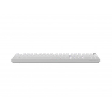 Genesis Thor 404 | Mechanical Gaming Keyboard | Wired | US | White | USB | Outemu Peach Silent
