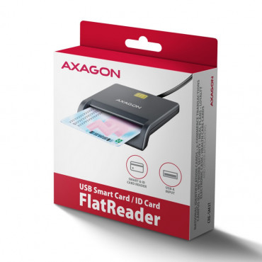 AXAGON CRE-SM3T USB-A Smart...