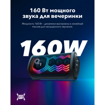 Anker Soundcore Speaker | Bluetooth | Black | Portable | Rave 3S dB | Wireless connection