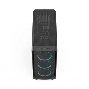 Fractal Design Meshify 3 XL | Black RGB TG Light Tint | Mid-Tower | Power supply included No | ATX