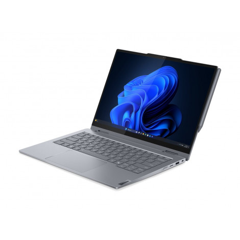 Lenovo ThinkBook 14 2-in-1 Gen 5 IAU Touch 14 WUXGA ULT7-255U/32GB/512GB/Intel Graphics/WIN11 Pro/Nordic Backlit kbd/Grey/FP/2Y 