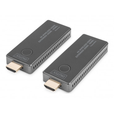 Digitus | 4K Wireless Video Extender, 30 m (HDMI - HDMI) | DS-55323 | Black/Silver
