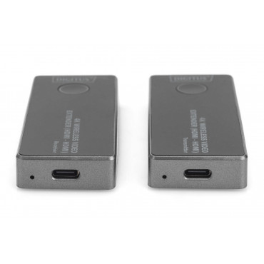 Digitus | 4K Wireless Video Extender, 30 m (HDMI - HDMI) | DS-55323 | Black/Silver