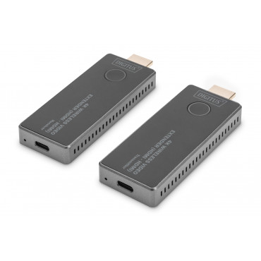 Digitus | 4K Wireless Video Extender, 30 m (HDMI - HDMI) | DS-55323 | Black/Silver