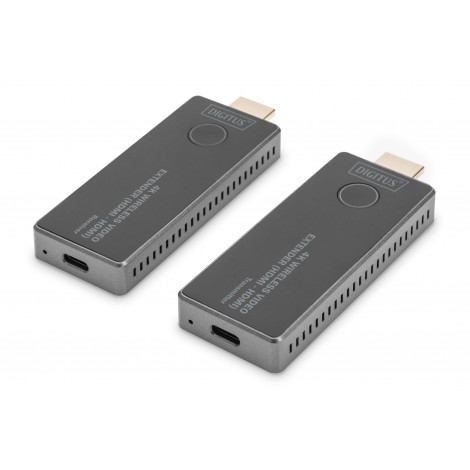 Digitus | 4K Wireless Video Extender, 30 m (HDMI - HDMI) | DS-55323 | Black/Silver