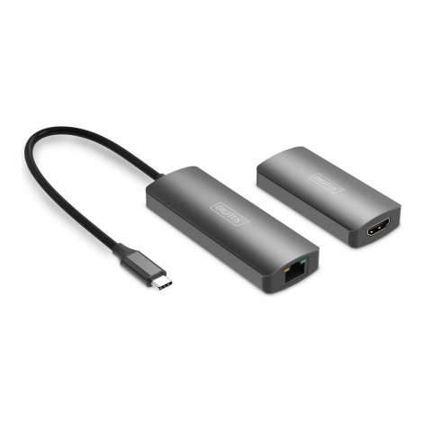 Digitus | 4K Video Extender (USB-C - HDMI), 30 m | DS-55343 | Black