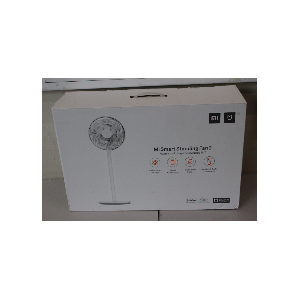 SALE OUT. Xiaomi Mi Smart Standing Fan 2 EU | Xiaomi Mi Smart Standing Fan | 2 | Stand Fan | USED | White | Oscillation | 15 W