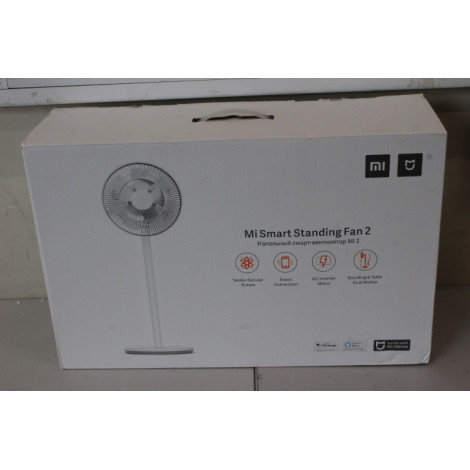 SALE OUT. Xiaomi Mi Smart Standing Fan 2 EU | Xiaomi Mi Smart Standing Fan | 2 | Stand Fan | USED | White | Oscillation | 15 W