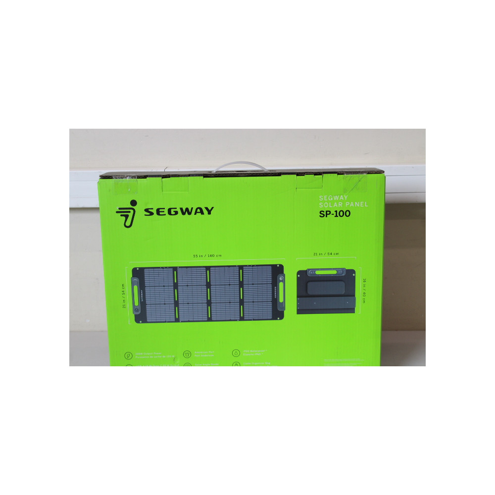 SALE OUT. | Segway | 100 W | Solar Panel 100 | Type-C, USB-A DEMO