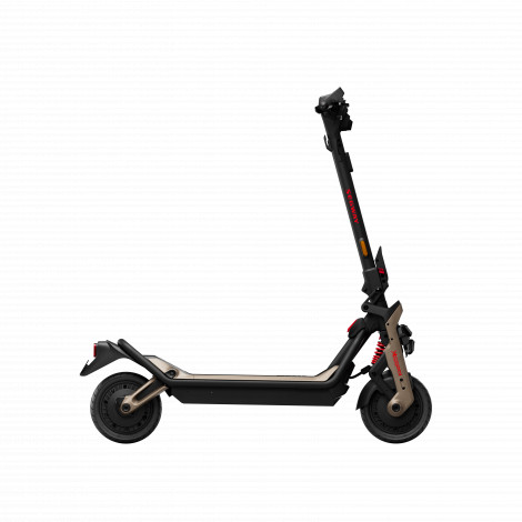 Segway | Superscooter GT3 Pro | Electric Scooter | Max 2 x 3500W W | Up to 80 km/h | 11 " | Black and Gold