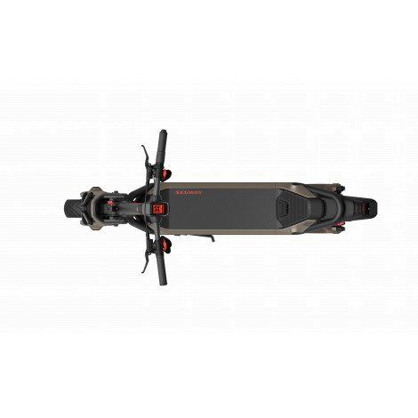 Segway | Superscooter GT3 Pro | Electric Scooter | Max 2 x 3500W W | Up to 80 km/h | 11 " | Black and Gold