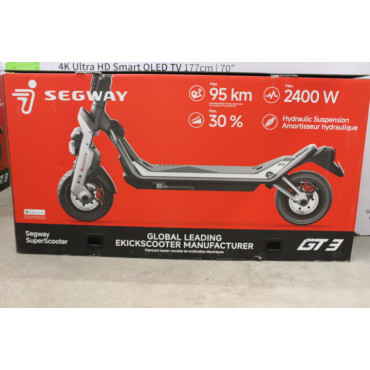 SALE OUT. Ninebot by Segway Superscooter GT3 E | Segway Superscooter GT3 E | Electric Scooter | Max 2400 W | Up to 25 km/h | 11 