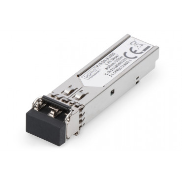 Digitus | Mini SFP Module | DN-81000 | 50-62.5/125 μm MMF (Multi-Mode Fiber) | Multimode LC Duplex Connector | 1250 Mbit/s | Wav