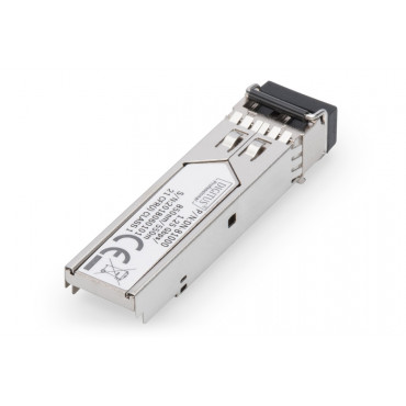 Digitus | Mini SFP Module | DN-81000 | 50-62.5/125 μm MMF (Multi-Mode Fiber) | Multimode LC Duplex Connector | 1250 Mbit/s | Wav