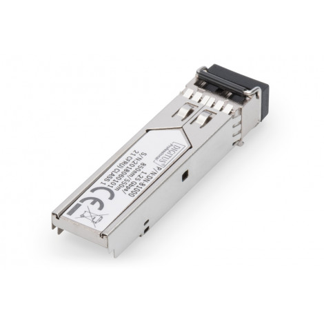 Digitus | Mini SFP Module | DN-81000 | 50-62.5/125 μm MMF (Multi-Mode Fiber) | Multimode LC Duplex Connector | 1250 Mbit/s | Wav