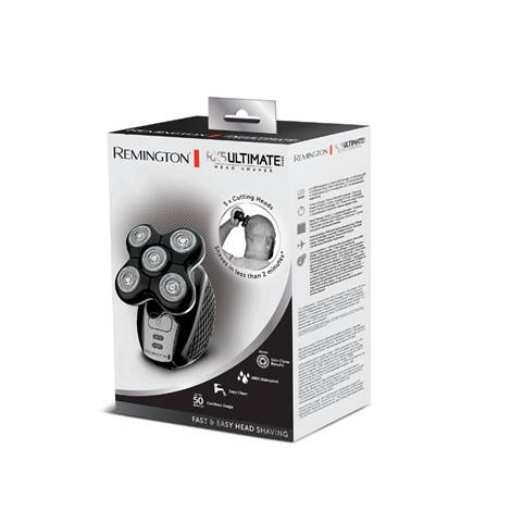 Remington | Shaver | XR1500 | Operating time (max) 50 min | Black/Silver
