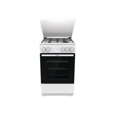 Gorenje Cooker | GG5A14WJ | Hob type Gas | Oven type Gas | White | Width 50 cm | Depth 59.4 cm | 70 L