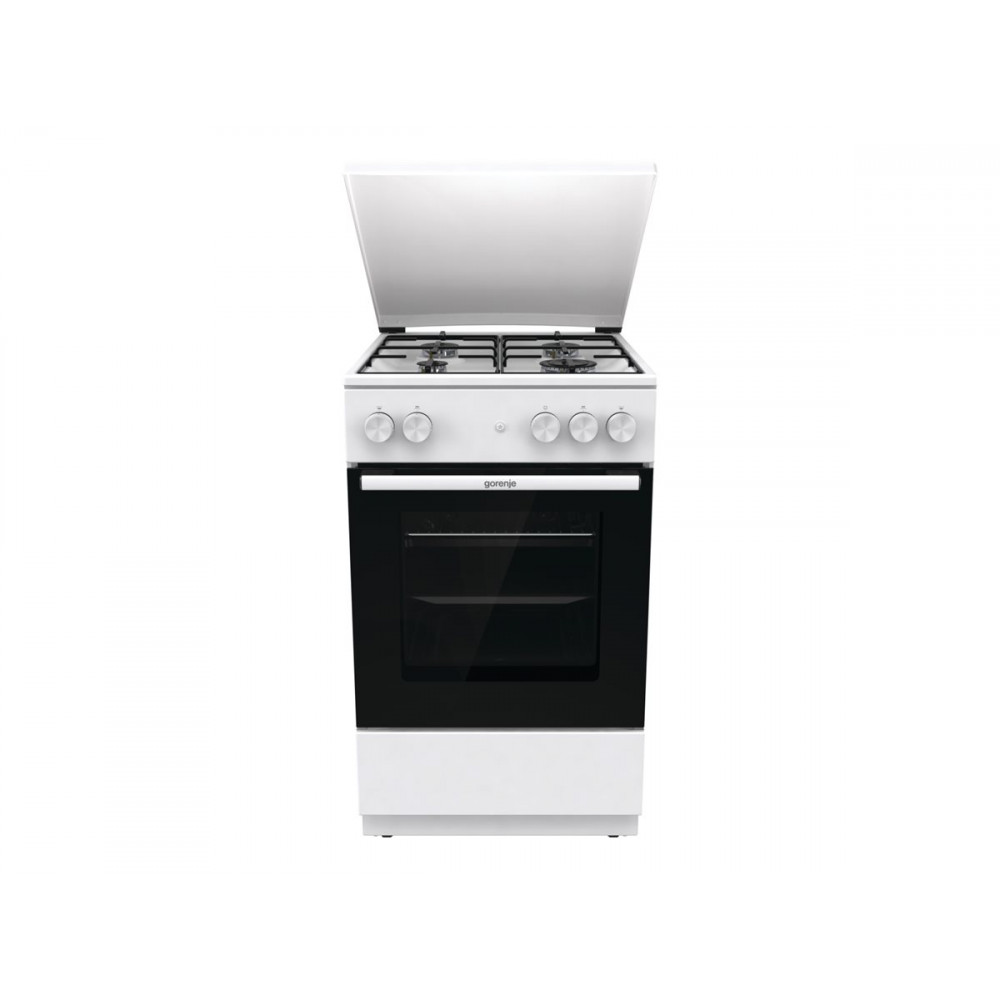 Gorenje Cooker | GG5A14WJ | Hob type Gas | Oven type Gas | White | Width 50 cm | Depth 59.4 cm | 70 L
