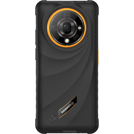 HAMMER Hammer Iron 6 (Black) DS 6.56" IPS TFT 720x1612/2GHz/128GB/6GB RAM/Android 14/microSDXC/WiFi,BT,4G | Hammer
