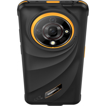 HAMMER Hammer Iron 6 (Black) DS 6.56" IPS TFT 720x1612/2GHz/128GB/6GB RAM/Android 14/microSDXC/WiFi,BT,4G | Hammer