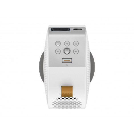 Benq GV50 | Full HD (1920x1080) | 500 ANSI lumens | White/Grey | Wi-Fi