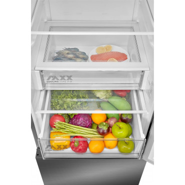 Midea Refrigerator | MDRB600MME46 | Energy efficiency class E | Free standing | Combi | Height 201 cm | No Frost system | Fridge