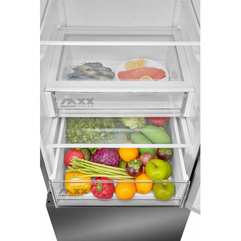 Midea Refrigerator | MDRB600MME46 | Energy efficiency class E | Free standing | Combi | Height 201 cm | No Frost system | Fridge