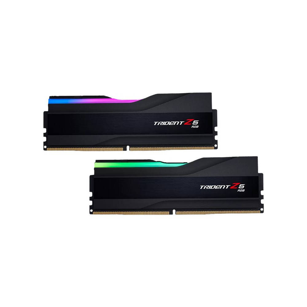 G.Skill Trident Z5 RGB DDR5-7200 CL34-45-45-115 1.40V, 32GB (2x16GB), Intel XMP, Black | G.Skill