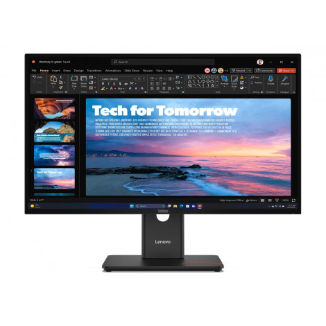Lenovo ThinkVision | T27QD-40 | 27 " | IPS | 16:9 | 120 Hz | 4 ms | 2560 x 1440 pixels | 350 cd/m | HDMI ports quantity 1 | Ecli