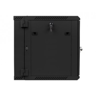 Lanberg | Rack cabinet 19" double-section wall-mount 12U/600x600 (flat pack) | WF02-6612-10B | Black