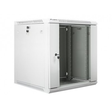 Lanberg | Rack cabinet 19" wall-mount 12U/600x600 (flat pack) V2 | WF01-6612-10S | Grey
