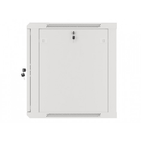 Lanberg | Rack cabinet 19" wall-mount 12U/600x600 (flat pack) V2 | WF01-6612-10S | Grey